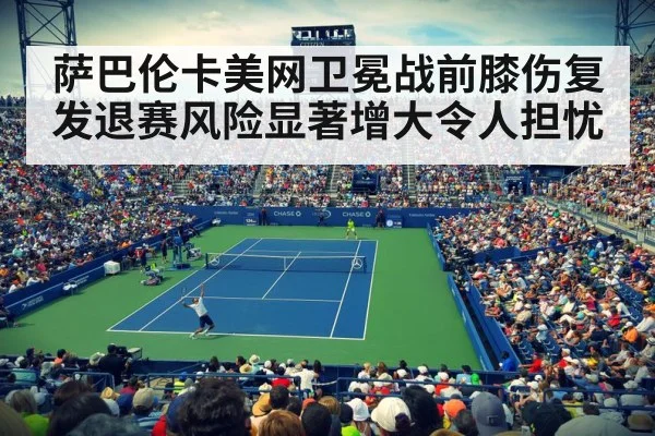 US Open tennis match