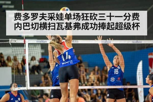 volleyball match action